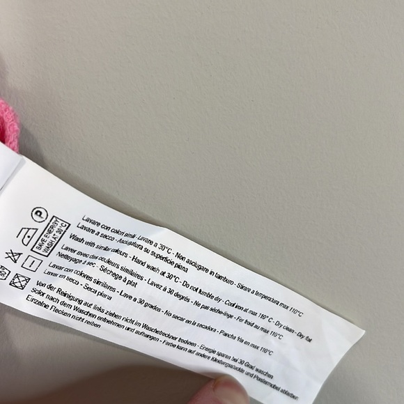 5/$25 Subdued Ribbed Cropped Tube Top Cami Unicorn Pink Spaghetti Straps M 6 - Picture 8 of 10